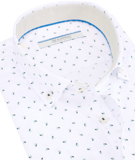 trendy overhemd met lange mouwen Wit - XL