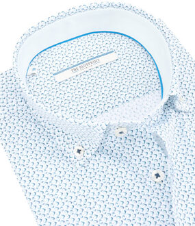 trendy overhemd met lange mouwen Wit - XXXL