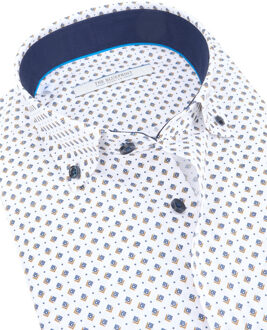 trendy overhemd met lange mouwen Wit