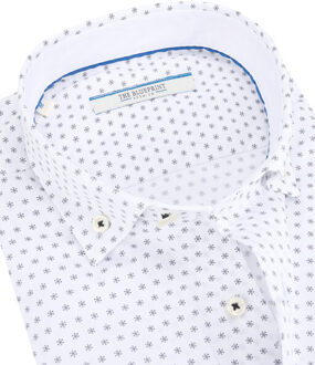 trendy overhemd met lange mouwen Wit