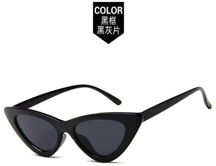 Trendy Retro Cat Eye Zonnebril Vrouwelijke Bijziendheid Hip-Hop Europese En Amerikaanse Zonnebril Bril Driehoek Driver Bril Anti-glar 1