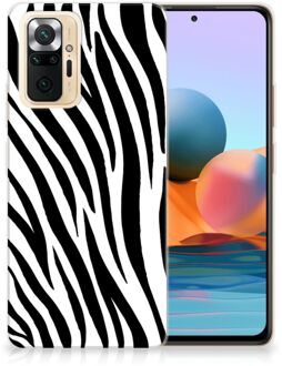 Trendy Telefoonhoesjes Xiaomi Redmi Note 10 Pro Smartphone hoesje Zebra