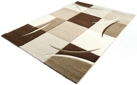 Trendy Vloerkleed Diamond 665-80 Brown 200 x 290 cm