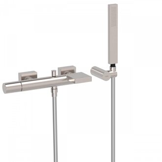 Tres Badmengkraan Tres Project met Watervaluitloop en Handdoucheset RVS RVS Look