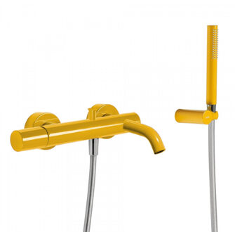 Tres Badmengkraan Tres Study Colors met Handdouche 29.2x16.5 cm Rond Geel