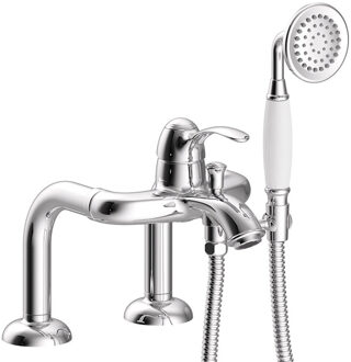 Tres Badrandkraan Tres Clasic Mengkraan Opbouw Incl. Handdouche Chroom