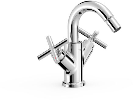 Tres Bidetmengkraan Tres Mont Blanc 2-Kruisgreep Chroom
