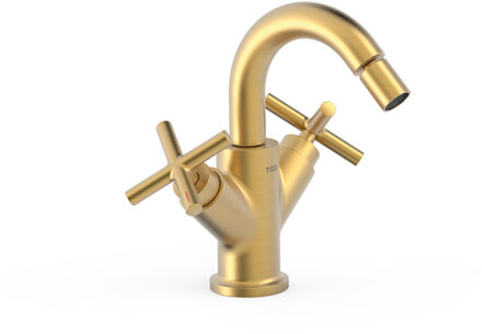 Tres Bidetmengkraan Tres Mont Blanc 2-Kruisgreep Mat Goud