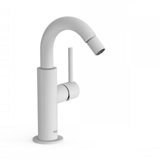 Tres Bidetmengkraan Tres Study Exclusive met Hendel Gebogen Uitloop Rond Mat Wit