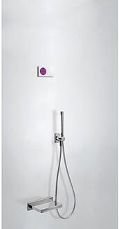 Tres Elektronische Thermostatische Inbouwbadset 09286556 - CHROOM