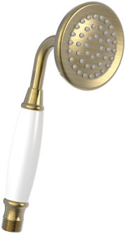 Tres Handdouche Tres Clasic Antikalk Keramisch Handvat Verouderd Messing Mat Tres