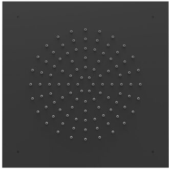 Tres Hoofddouche Tres Plafond 38x38 cm Mat Zwart
