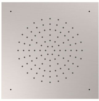 Tres Hoofddouche Tres Plafond 38x38 cm Staal RVS Look