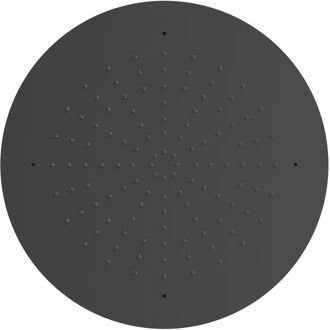 Tres Hoofddouche Tres Plafond 50 cm Rond Mat Zwart
