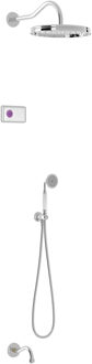 Tres Regendoucheset Tres Clasic Inbouw Elektronische Thermostaat Incl. Handddouche 3-weg Chroom