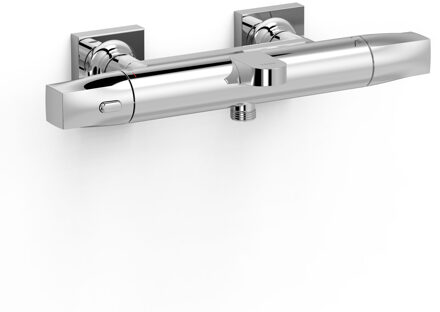 Tres Thermostatische Mengkraan Tres Over-Wall voor Bad en Douche Chroom