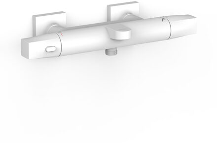 Tres Thermostatische Mengkraan Tres Over-Wall voor Bad en Douche Mat Wit