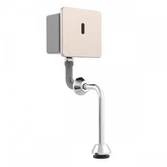 Tres Urinoir Bedieningsplaat Tres Tempo Standard Elektronisch Houtlook RVS Tres