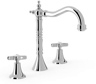 Tres Wastafelmengkraan Tres Clasic 2 Grepen Los Chroom