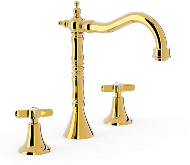 Tres Wastafelmengkraan Tres Clasic 2 Grepen Los Goud
