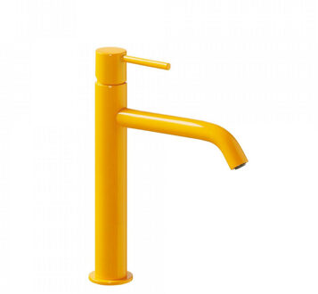Tres Wastafelmengkraan Tres Study Exclusive 30,4 cm 1-Hendel Rond Amber Geel