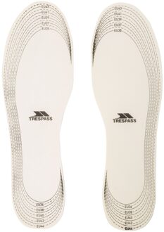 Trespass Bearfeet Sherpa Gevoerde Inlegzolen (Wit)