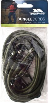 Trespass Bungee Koorden (Pakket van 4) (Olijf) - One Size