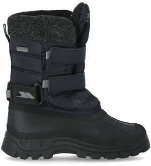 Trespass Childrens boys strachan ii waterdichte aanrakingsbevestiging sneeuwschoenen Blauw - 33