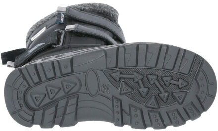 Trespass Childrens boys strachan ii waterdichte aanrakingsbevestiging sneeuwschoenen Zwart - 35