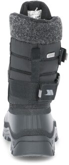 Trespass Childrens Boys Strachan II Waterdichte Aanrakingsbevestiging Sneeuwschoenen (Zwart)