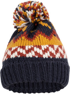 Trespass Childrens/kids twiglet grof gebreide muts met fleecevoering Blauw - 134/140