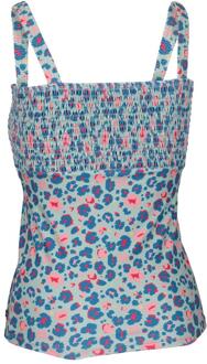 Trespass Dames Annabel Tankini Top (Blauw/Roze) - EU 36 / UK 8