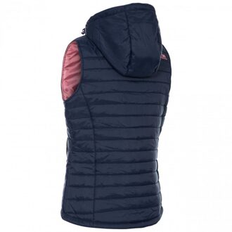 Trespass Dames Aretha Casual Bodywarmer (Donkerblauw met roze accent) Veelkleurig