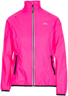 Trespass Dames beaming makkelijk opbergbaar en goedzichtbare jas Roze - L