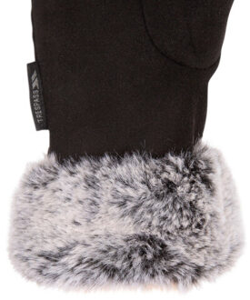 Trespass Dames betsy winterhandschoenen Zwart - M / L