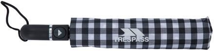Trespass Dames Brolli Compact Paraplu (Zwarte cheque) Veelkleurig