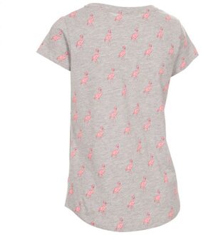 Trespass Dames carolyn korte mouwen t shirt met patronen Grijs