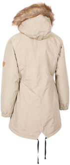 Trespass Dames Celebrity Geïsoleerd Extra Lange Parka Jas (Havermelk) Beige - XS