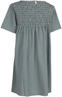 Trespass Dames/Dames Candice Gingham Smock Top (Storm Blauw)