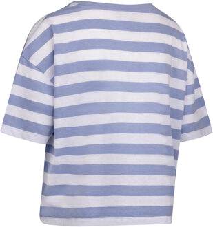 Trespass Dames/Dames Donna Gestreept Boxy T-shirt (Koel Blauw) - maat