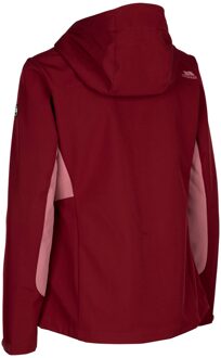 Trespass Dames/Dames Eckwood Soft Shell Jas (Donkere kers) Rood - EU 36 / UK 8