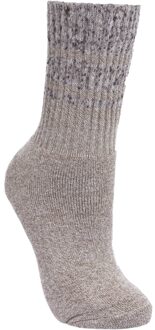 Trespass Dames/dames Hadley Wandelschoenen Sokken (2 paren) (Druivenwijn/Havermeel) Wijnrood