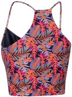 Trespass Dames/Dames Harlow Zwemtop met Luipaardprint (Marine) Navy