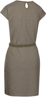 Trespass Dames/dames Lidia Ronde Hals Katoenen Jurk (Kruidenstreep) Licht Groen - 3XL