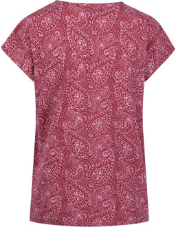 Trespass Dames/Dames Lucia Bedrukte Top (Claret) Kastanjebruin - S