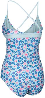 Trespass Dames/Dames Mimi Luipaardprint Eèndelig Zwempak (Lichte Salie) Salie Groen