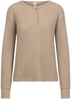 Trespass Dames/Dames Morvenna Top met lange mouwen (Zachte steen) - maat XL