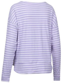 Trespass Dames/Dames Soothing Gestreept Marl Top (Gelsomino) Paars