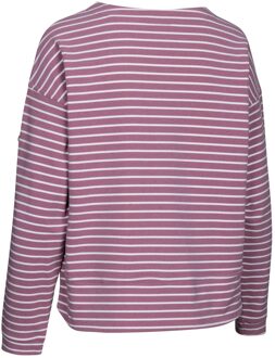 Trespass Dames/Dames Soothing Gestreept Marl Top (Lichte moerbei) Bessenrood
