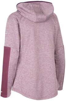 Trespass Dames/Dames Trullo Melange AT200 Fleecejack (Damson Mergel) Paars - XS
